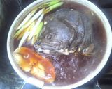 コラーゲンタップリ魚や本格的ヒラメ兜煮作り方3写真