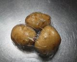 カリカリベーコンのポテトサラダ作り方1写真