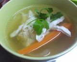 鶏むね肉の旨味たっぷりスープ♪作り方6写真