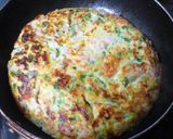 チーズも入った野菜たくさんオムレツ作り方6写真