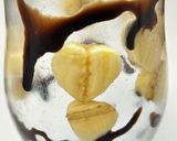 恋する💕濃厚チョコバナナフラペチーノ🍫🍌作り方4写真