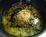 ■鉄分料理！ひじきと桜えびの炊き込みご飯作り方2写真