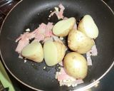 ベーコンと新ジャガ☆バター炒め作り方8写真