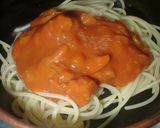 イタリアンソースをかけたオムレツ作り方13写真