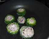 ゴーヤ肉詰め作り方3写真