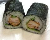 から巻き☆唐揚げ酢飯のり巻き｡ஐஃ作り方5写真