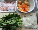 圧力鍋で野菜のスープカリー作り方1写真