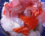 海鮮とろろ丼作り方2写真