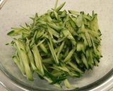 さっぱり！うめ～きゅうり　うどん♪作り方2写真
