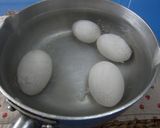お鍋で！！簡単！！温泉卵♪作り方3写真