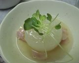 丸ごと新玉ねぎ☆とろみスープがけ作り方5写真