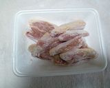 手羽で作った鳥の唐揚げ・すぐ出来るよ！作り方1写真