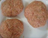 簡単チーズインハンバーグ作り方2写真