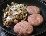 簡単チーズインハンバーグ作り方4写真