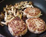 簡単チーズインハンバーグ作り方5写真