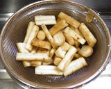甘辛ゴボウと大葉を巻いた豚バラ串♪作り方3写真