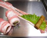 甘辛ゴボウと大葉を巻いた豚バラ串♪作り方8写真