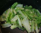 ♥べか菜とホタテのクリーム煮♥作り方4写真