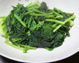 ♥からし菜と鶏ささみの中華ごまあえ♥作り方2写真