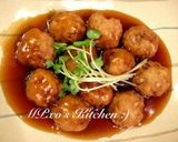 ダイエット*豆腐団子の甘酢あんかけ作り方9写真