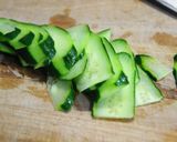 ★夏のトマトで、ぶっかけうどん作り方3写真
