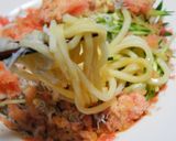 ★夏のトマトで、ぶっかけうどん作り方28写真