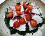 柚子胡椒味♪タコのカルパッチョ風作り方1写真