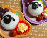 キャラ弁☆ひつじのショーンのぶたさん作り方5写真