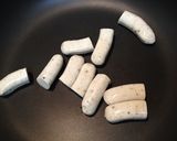 きのこスープdeソーセージグラタン作り方1写真
