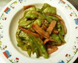 時短簡単♪三度豆ソテー作り方5写真