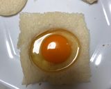 目玉焼きトースト作り方2写真