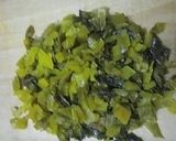 簡単♥高菜チャーハン♪作り方1写真