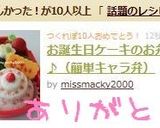 お誕生日ケーキのお弁当♪（簡単キャラ弁）作り方7写真