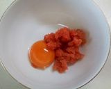 巣ごもりカマンベール明太ソース焼き 作り方1写真