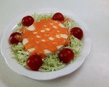 巣ごもりカマンベール明太ソース焼き 作り方2写真
