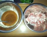 豚肉とピーマンと玉ねぎの甘みそ炒め作り方1写真
