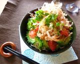 ツナ・ゴーヤ・トマトのぶっかけ素麺作り方8写真