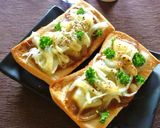 パイナップル×残りカレーのトースト作り方5写真