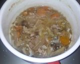 味噌汁、豚汁リメイクdeスンドゥブ鍋。作り方1写真