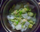 空豆ポタージュ作り方1写真