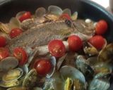 見ため最高！簡単！白身魚でアクアパッツア作り方4写真
