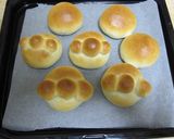 アンパンマン顔のあんぱん♪　分量メモ☆作り方9写真