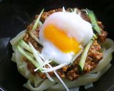 簡単！盛岡じゃじゃ麺風肉味噌きしめん作り方7写真