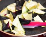 ✿茄子の香味野菜炒め✿作り方5写真