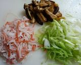 かにかまで☆かに玉風☆塩麹入り玉子焼き作り方1写真