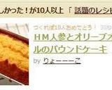 ＨＭ人参とオリーブオイルのパウンドケーキ作り方10写真