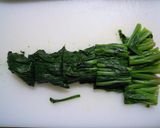 ほうれん草の明太しらす和え作り方1写真