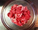アンチエイジング♡ゴボウと牛肉の甘辛炒め作り方5写真