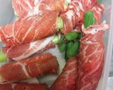くるみ味噌で戴く☆野菜の肉巻き作り方2写真