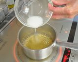 瀬田亭料理教室　帆立と大葉の生湯葉煮作り方3写真